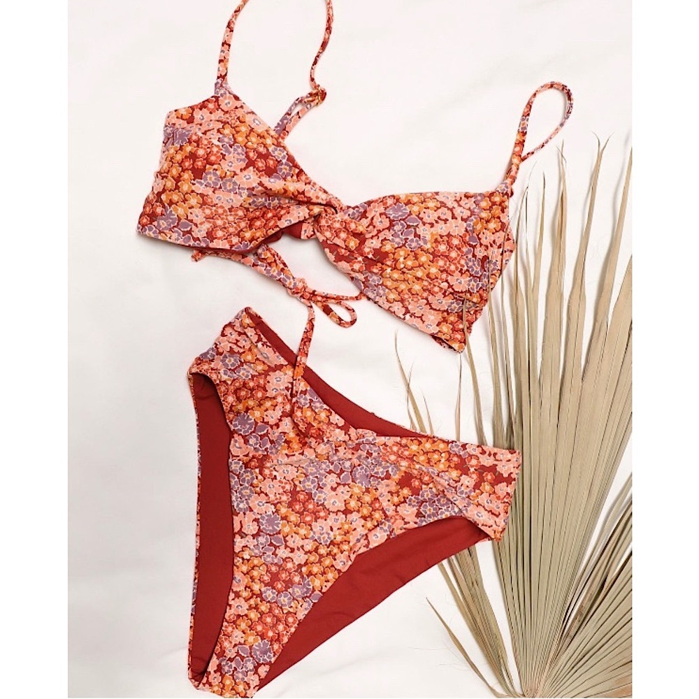 L*SPACE Floral Bikini Set